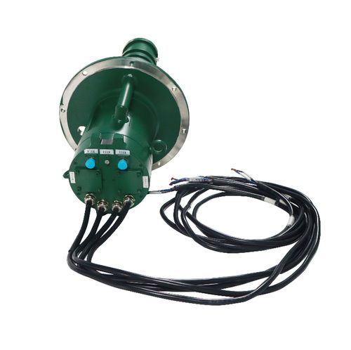 Anillo colector hidráulico - DHS165-6-1F-2S-2Y - JiuJiang Ingiant Technology Co.,Ltd - de fibra óptica / híbrido / industrial