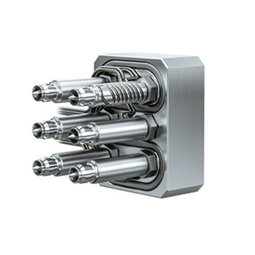 Distribuidor de canal caliente - L2X-Mikro - EWIKON Heißkanalsysteme GmbH