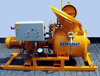 Transportador mezclador de mortero eléctrico - Estromat 264 D-2 - UELZENER Maschinen GmbH