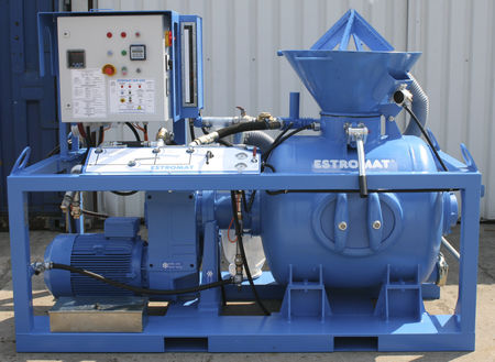 Transportador mezclador de mortero eléctrico - Estromat 260 - 600 - UELZENER Maschinen GmbH