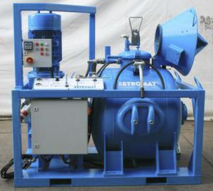 Transportador mezclador de mortero eléctrico - Estromat 850 K - UELZENER Maschinen GmbH