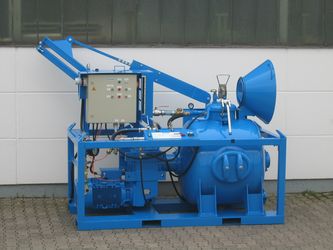 Transportador mezclador de mortero eléctrico - Estromat 850-AL - UELZENER Maschinen GmbH