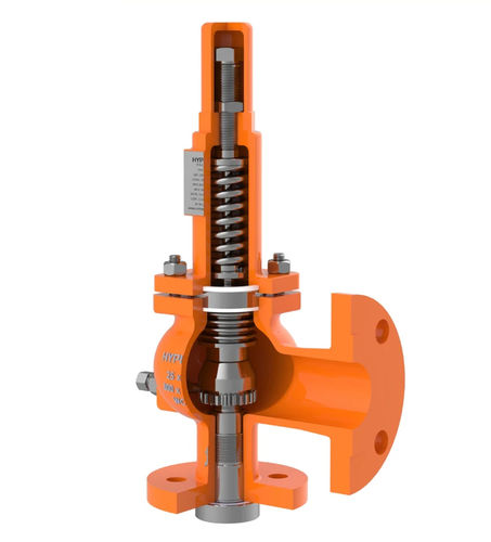 Válvula de alivio de presión de gas - HV-SRV-04 - Hyper Valves - de vapor / para agua / para depósito