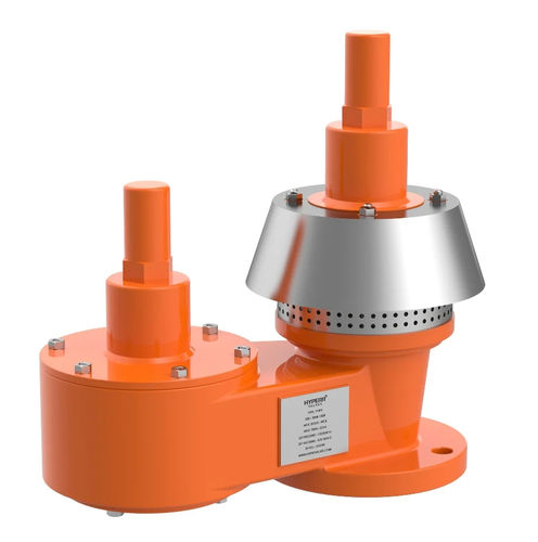 Válvula de alivio de presión de gas - HV-PVRV-01 - Hyper Valves - de vacío / para depósito / de acero