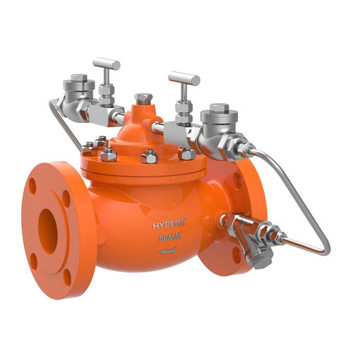Válvula de retención de membrana - HV-ACV-08 - Hyper Valves - para agua / con brida / para carpintería