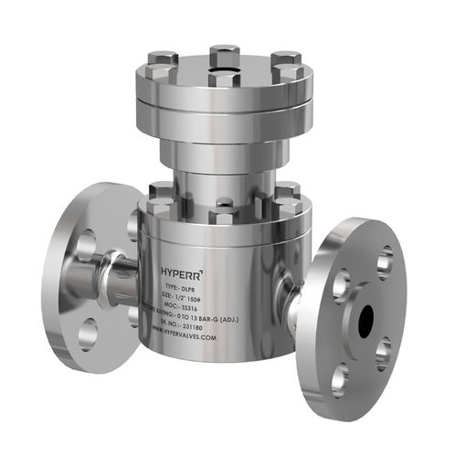 Regulador-reductor de presión con cúpula - HV-DLPR-01 - Hyper Valves - para aire / para agua / para gas