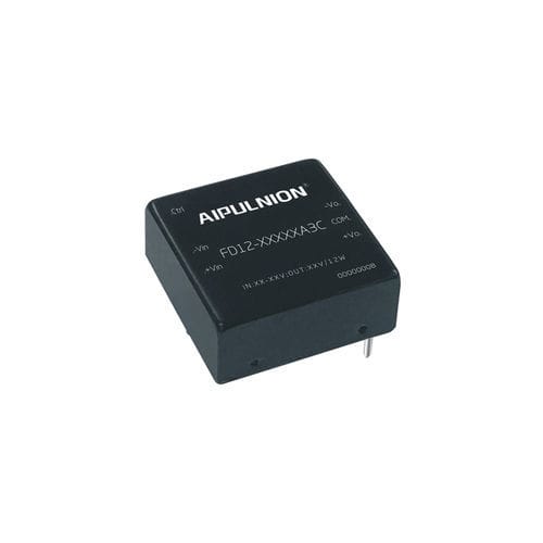 Convertidor DC/DC rango de intensidades de entrada 4:1 - FD12-XXSXXA3(C)4 - Guangzhou Aipu Electron Technology Co.,Ltd - montado sobre bastidor / en riel DIN / industrial