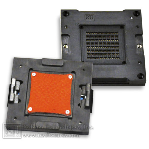 Zócalo de prueba QFN - Non-Floating - Robson Technologies, Inc.