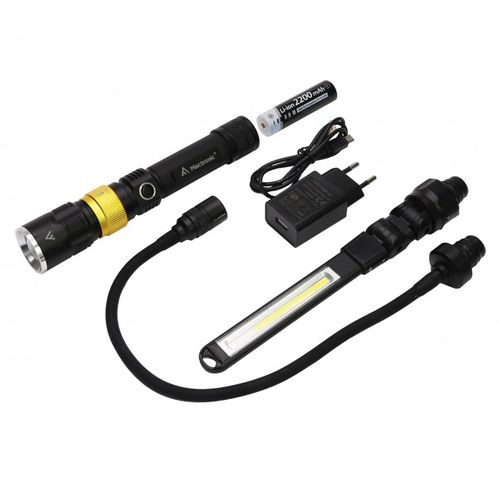 Linterna LED - PWL0021 - Mactronic - UV / de emisión óptica por chispa / recargable