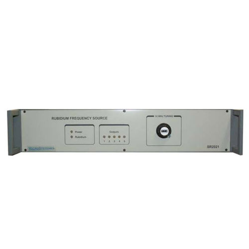 Fuente de frecuencia con oscilador de rubidio - SR2021-10-ASQ3X - TimeLink microsystems - 10 MHz / 5 MHz / 5 salidas