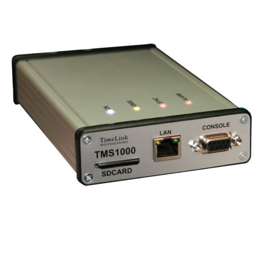 Servidor Network Time Protocol NTP - TMS1000 - TimeLink microsystems - GNSS