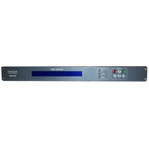 Servidor Network Time Protocol NTP - TMS3700 - TimeLink microsystems - GNSS / IRIGB / en bastidor