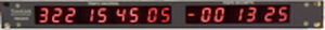 Visualizador de código temporal - TMA2040 - TimeLink microsystems - LED / IRIGB / rack de 19"