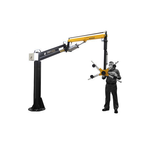 Brazo manipulador neumático - LiftCENT 100-R3,5-P-S - Centurion - con asidero / con sistema de apriete / de vacío