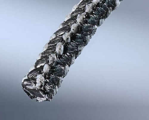 Empaquetadura trenzada de PTFE - Graph-4P® - Ningbo Sunwell Sealing Materials Co., Ltd - de grafito / para bomba / para la industria química