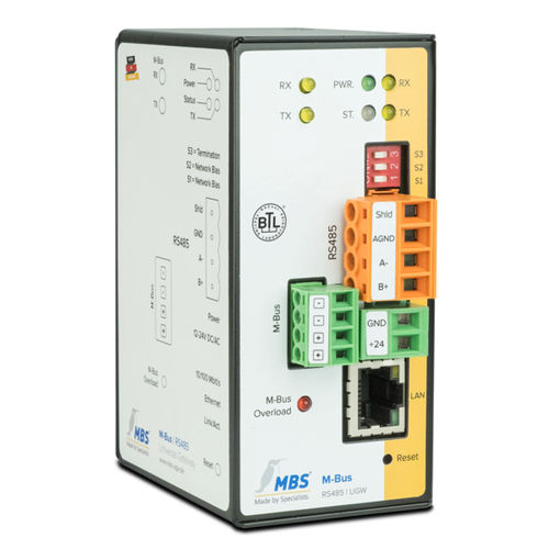 Pasarela M-Bus - Double-X - MBS GmbH - de comunicación / LAN / RS232
