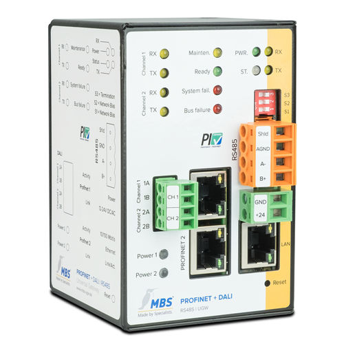 Pasarela de comunicación - Triple-X - MBS GmbH - Ethernet / RS-232 / RS-485
