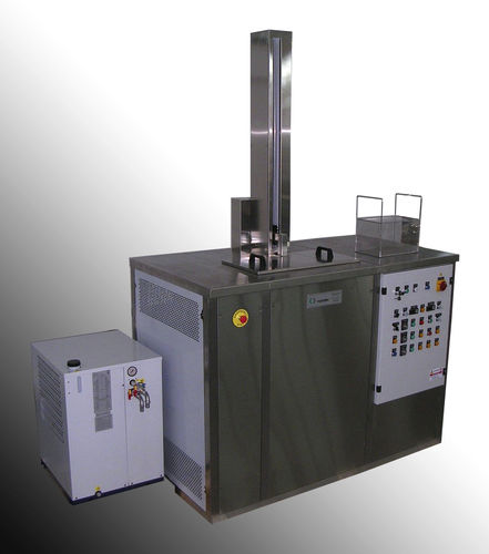 Máquina de limpieza de disolvente - 1S - NOVATEC srl - Surface Finishing Technology - de inmersión / por rotación y agitación / automática