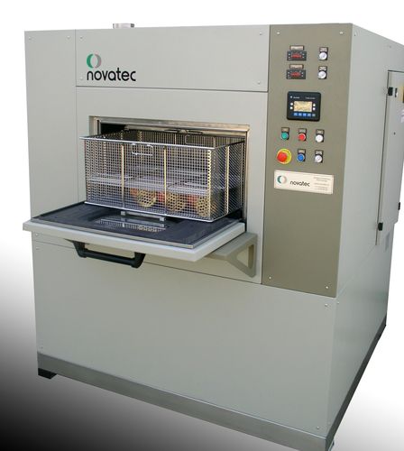 Máquina de lavado de disolvente - CRD 85 - NOVATEC srl - Surface Finishing Technology - de agua / por aspersión / automática