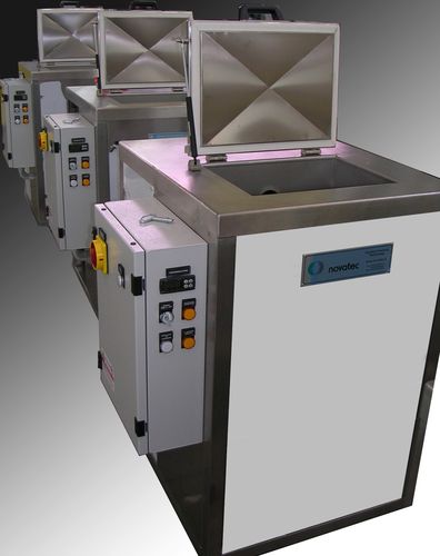 Secador de aire caliente - FAN - NOVATEC srl - Surface Finishing Technology - centrífugo / batch / de laboratorio