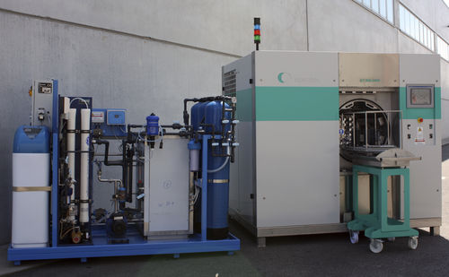 Máquina de limpieza por ultrasonidos - 2CRD - NOVATEC srl - Surface Finishing Technology - por aspersión / de inmersión / automática