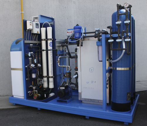 Sistema de desionización de agua - DEMI - NOVATEC srl - Surface Finishing Technology