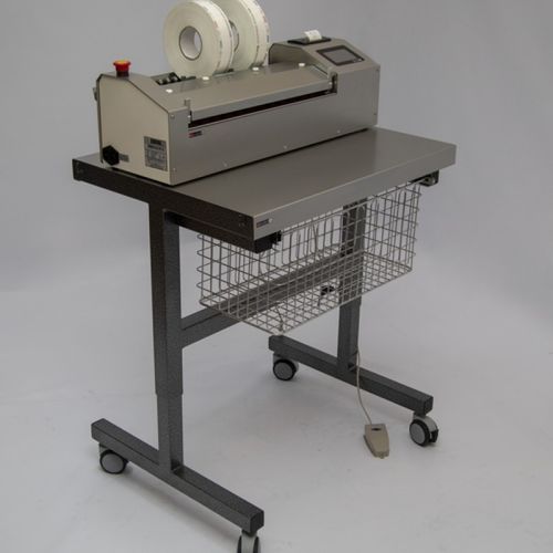 Mesa de soporte de acero inoxidable - 222-110-042_GM1000-TFC - Gundem Saglik ve Gida Urunleri Sanayi Tic. A. S. - móvil / de corte / para selladora