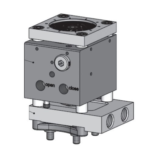 Actuador neumático - PB series - Synventive Molding Solutions - lineal / de detección de posición / con sensor opcional