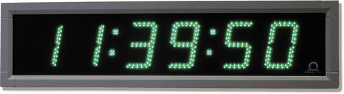 Reloj digital - DSC - BÜRK MOBATIME GmbH - LED / de pared / de doble cara