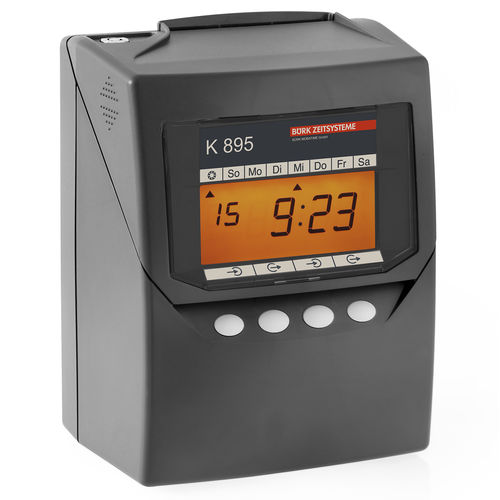 Registrador digital - K 895 - BÜRK MOBATIME GmbH - de tiempo / con pantalla