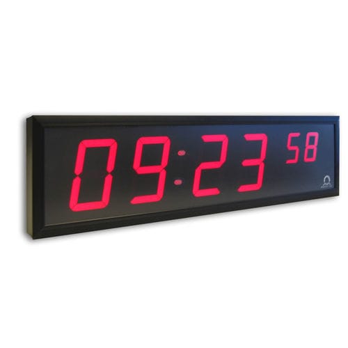 Reloj digital - DC.57.6.R.N.N.NTP - BÜRK MOBATIME GmbH - LED / de interior / de pared