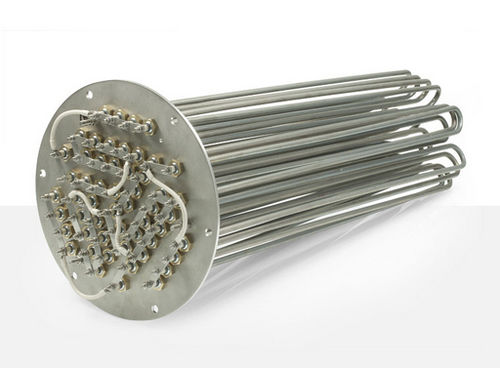 Calefactor de aire - Ihne & Tesch GmbH - con aletas