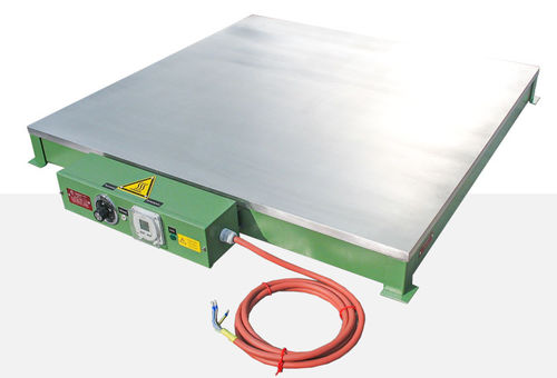 Placa calefactora aluminio - 1359239 - Ihne & Tesch GmbH - de acero / de acero inoxidable / de cobre