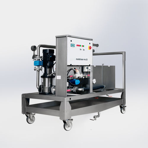 Máquina de limpieza de agua - moldclean - technotrans solutions GmbH - de disolvente / de aire comprimido / de proceso