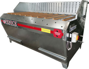 Aspirador eléctrico - TABLE TWO - Fenice Machinery srl - de acero / antiestático