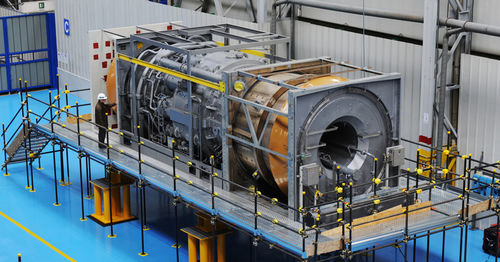 Turbina de gas - Frame 7/1EA - Baker Hughes - para aplicaciones de tracción mecánica / de un sólo árbol