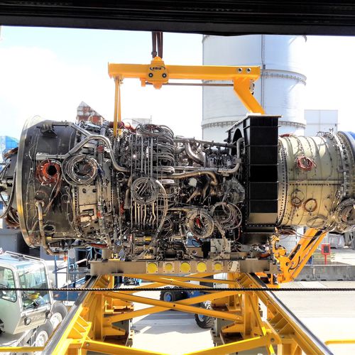Turbina de gas - LM9000 - Baker Hughes - para aplicaciones de tracción mecánica / para generación de energía / aeroderivada