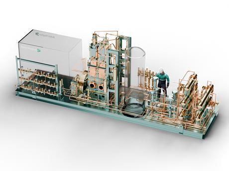 Compresor de hidrógeno - VerHy 550 series - Baker Hughes - eléctrico / estacionario / sin aceite