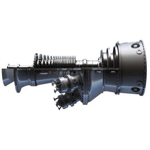 Turbina de gas - 6F.03 - GE Power - para generación de energía / de ciclo combinado / multietapa