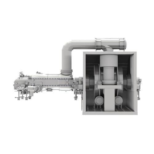 Turbina de vapor - STF series - GE Power - para generación de energía / de ciclo combinado / de un sólo árbol