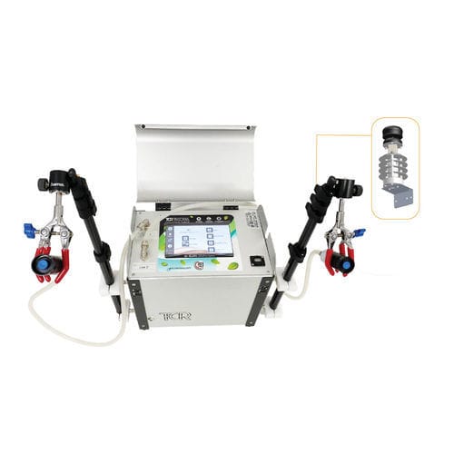 Muestreador de gas - Delta X - TCR Tecora - para evaluaciones medioambientales / portátil