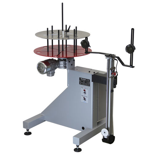 Devanadora motorizada - ASC100 series - MicroStudio S.r.l - para cinta de flejado de acero / para hilos de acero / horizontal