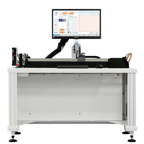 Máquina de prueba para muelles - PMG - MicroStudio S.r.l - de compresión / enteramente automática / para piezas de impermeabilización