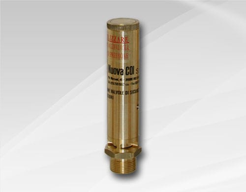 Válvula de seguridad para gas - SLK - E,F,H series - FREE EXHAUST - Coi Technology S.r.l. - para aire / para vapor / para caldera