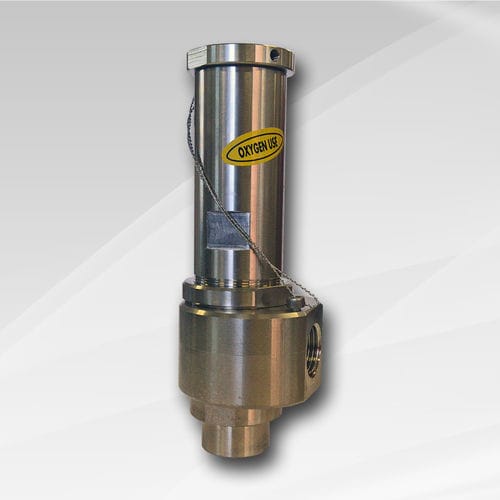 Válvula de seguridad para gas - SLK C / I-A series - Coi Technology S.r.l. - para sistemas refrigeración / de alta presión / roscado