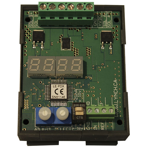 Controlador para válvula proporcional - LE PD X - Lynch Fluid Controls Inc. - digital