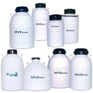 Cuba de almacenamiento para nitrógeno líquido - MVE SC Series - CHARTINDUSTRIES - de aluminio / ligera