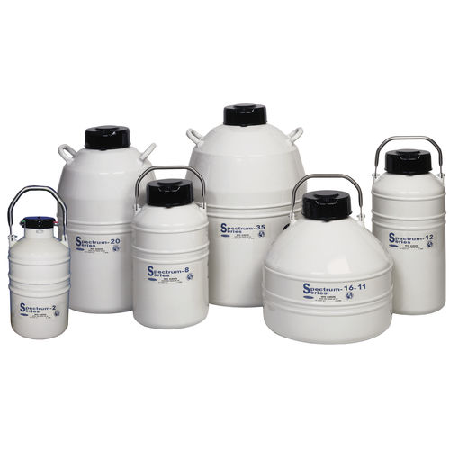 Cuba de almacenamiento para nitrógeno líquido - Spectrum Series - CHARTINDUSTRIES - de aluminio / ligera