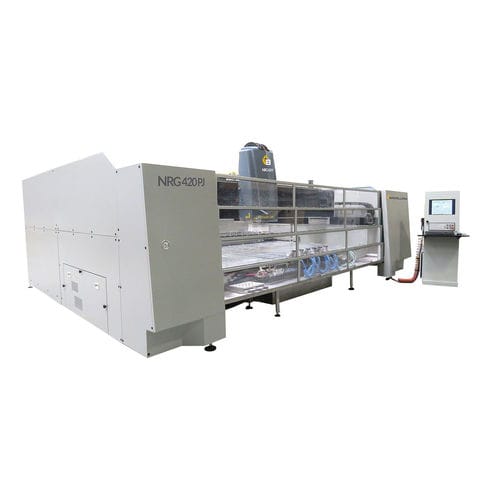 Máquina de acabado CNC - NRG 330 and NRG 420 - www.bavelloni.com/ - para la industria / para vidrio / automática