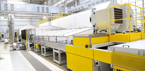 Planta de producción para la industria metalúrgica - Bovone - de vidrio